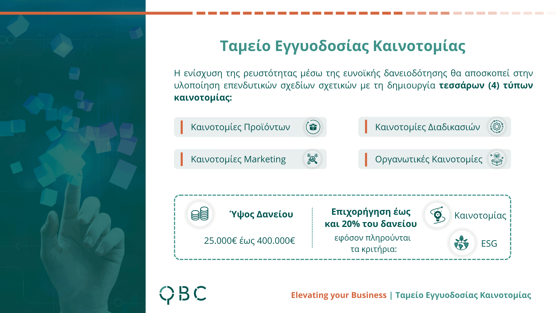 Ταμείο Εγγυοδοσίας Καινοτομίας δάνειο Ταμείο Εγγυοδοσίας Καινοτομίας δάνειο