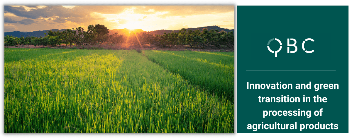 Innovation and green transition in the processing of agricultural products (1) Innovation and green transition in the processing of agricultural products (1)
