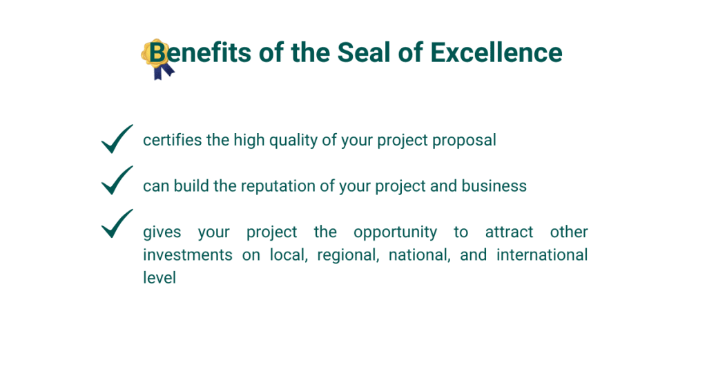 Benefits of the Seal of Excellence
