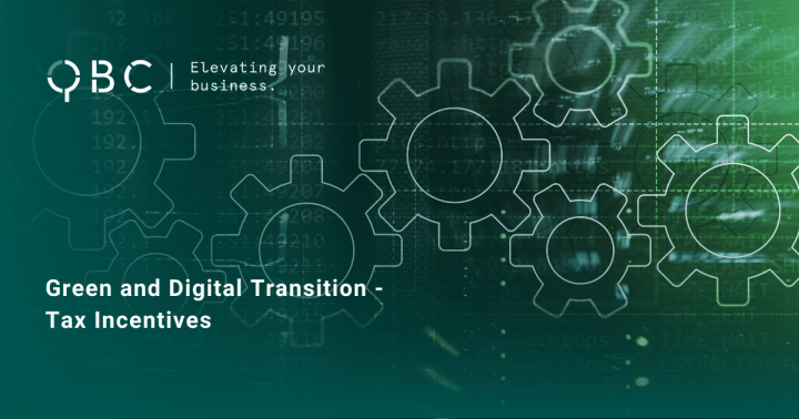 Green and Digital Transition - Tax Incentives - QBC