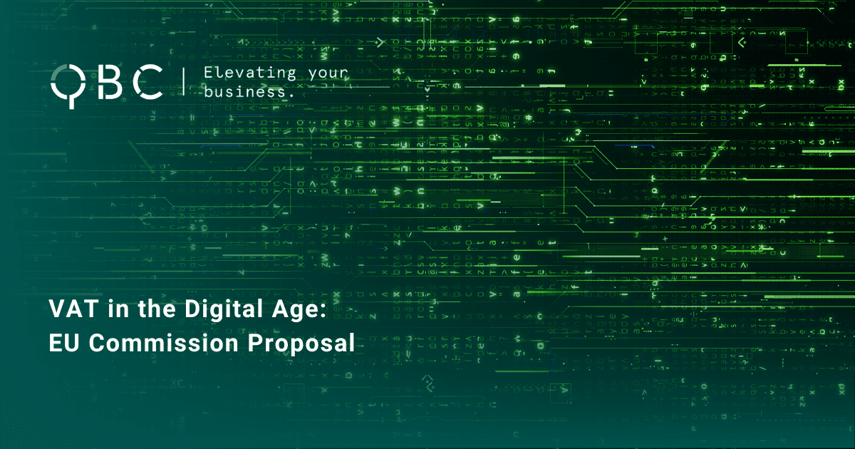 VAT in the Digital Age EU Commission Proposal